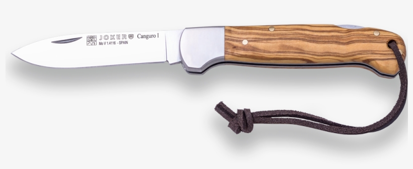 Olive Wood Handle Stainless Steel Blade 8,5 Cm Length, transparent png download
