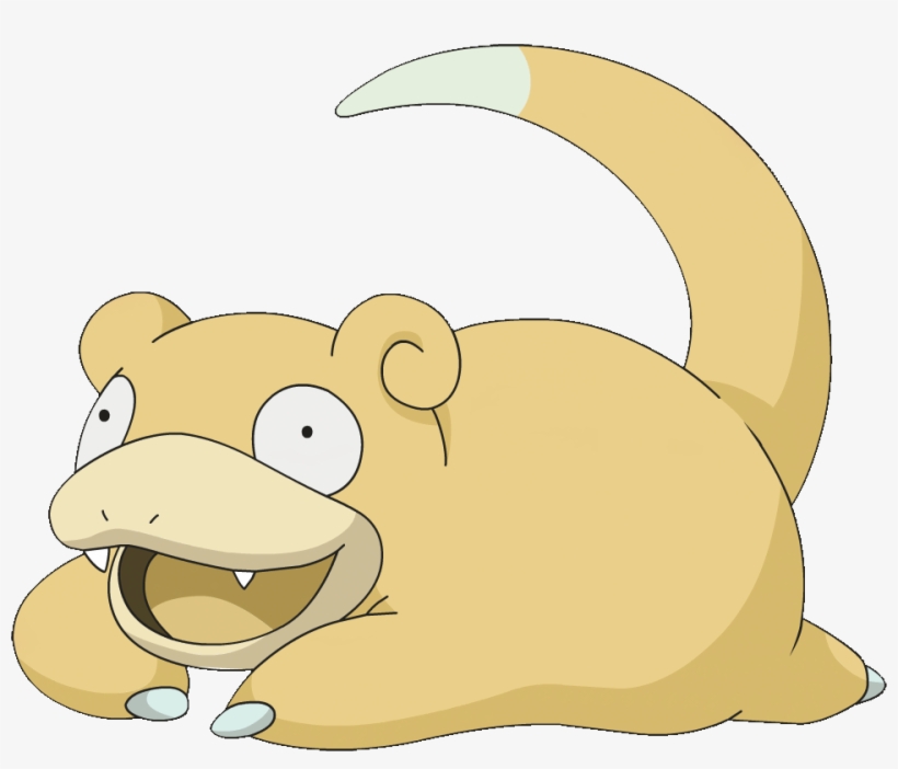 079 Slowpoke Ag Golden, transparent png download