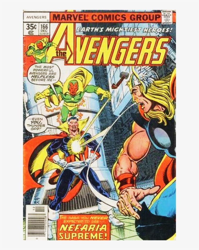 Купете Comics 1977-12 The Avengers, transparent png download