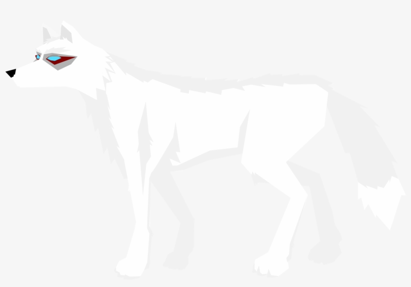 This Free Icons Png Design Of Frost Wolf Without Background, transparent png download