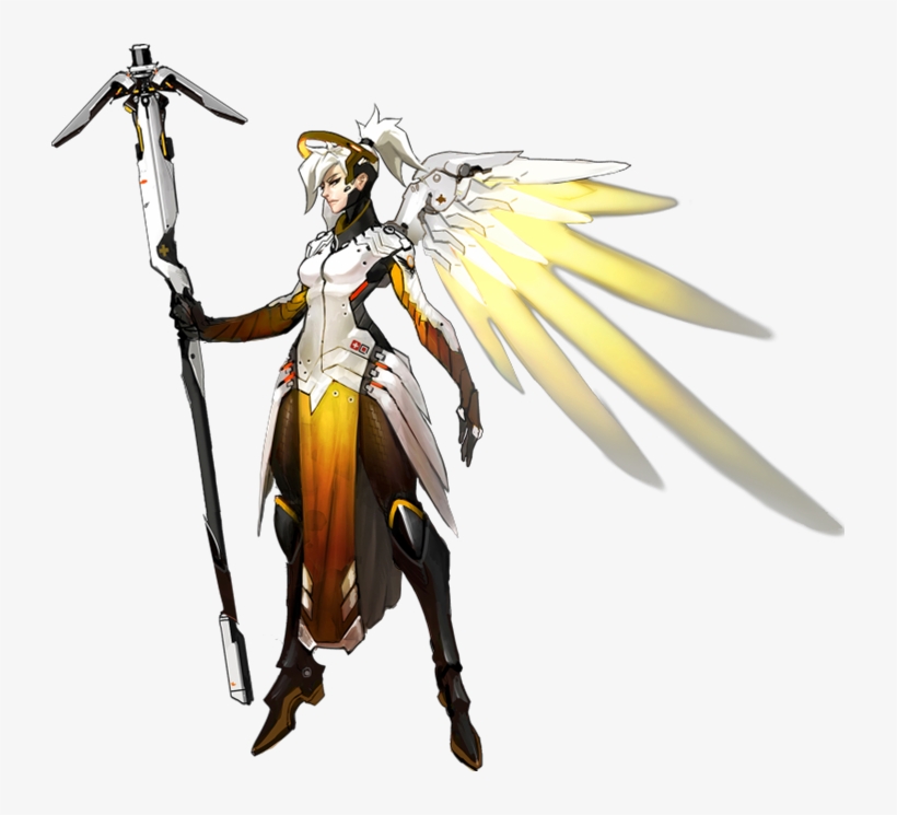 “mercy's Valkyrie Suit Helps Keep Her Close To Teammates, transparent png download