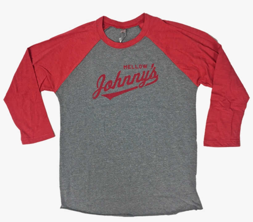 Baseball Johnny Red Heather Tee, transparent png download