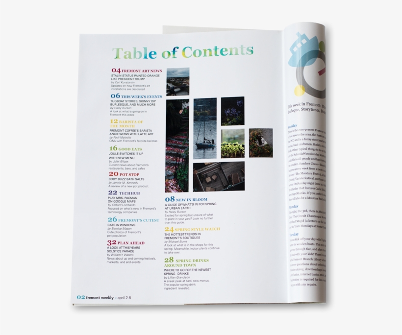 Fremontweeklycontents, transparent png download