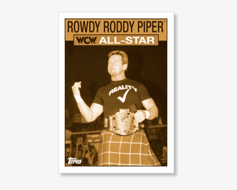 Rowdy Roddy Piper 2016 Wwe Heritage Wcw Nwo All Stars, transparent png download