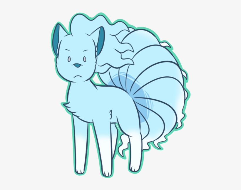 Pomerantzninetales Ninetales Alolan Ninetales Hhh Konikoni-rescuers, transparent png download
