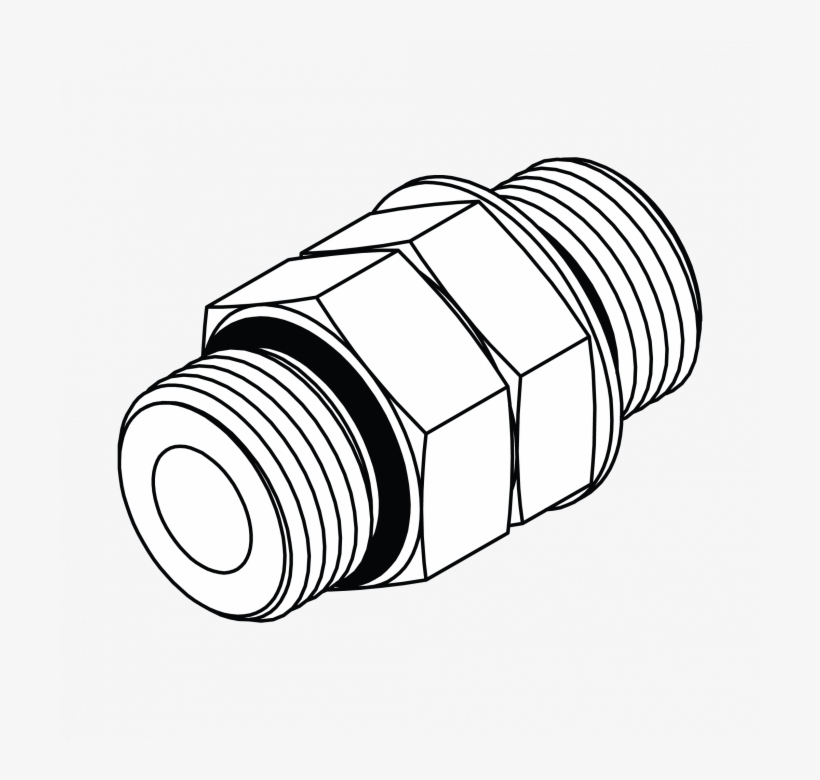 O-ring Adjustable Union, transparent png download