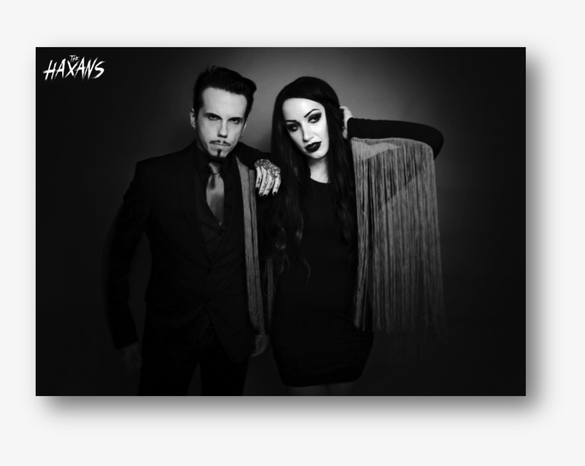 New Years Day Scream Queen Ash Costello And Rob Zombie, transparent png download