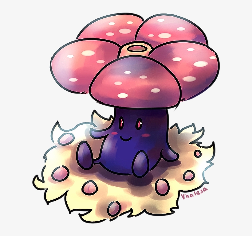 Vileplume Sitting On The Grass, transparent png download