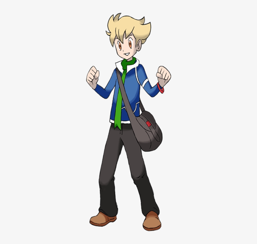 Barry From Pokemon D/p/pt Is A Pokemon Trainer From, transparent png download