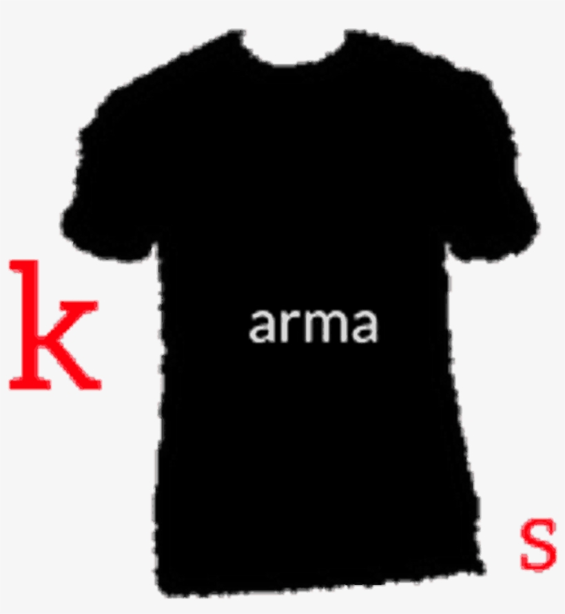 Cropped Karma Tee Fashion, transparent png download