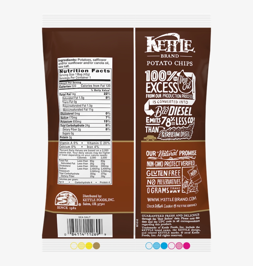 Outlet Botana De Papas Fritas Sabor Sal De Mar 42g, transparent png download