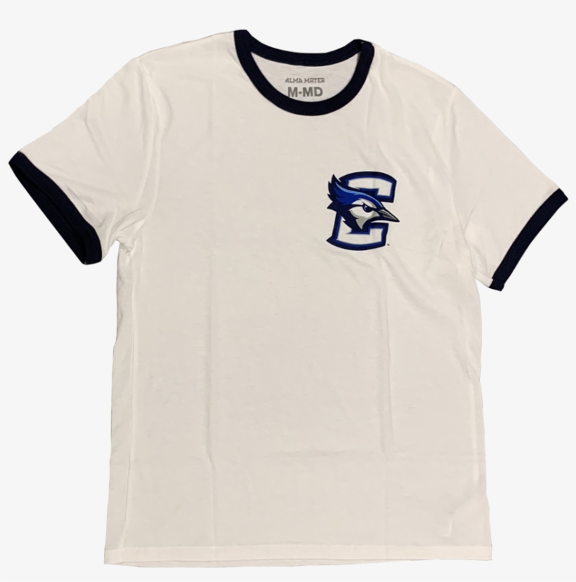 Creighton University Bluejays Men's Ringer Tee, transparent png download