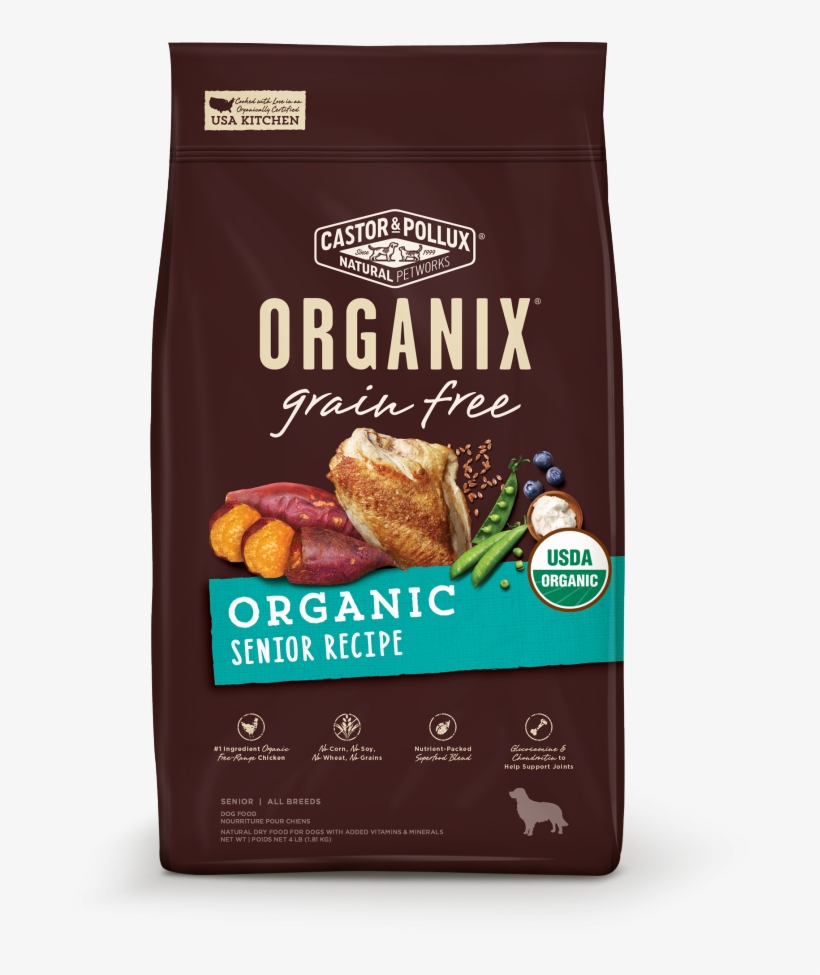 Castor And Pollux Organix Grain Free Organic Senior, transparent png download