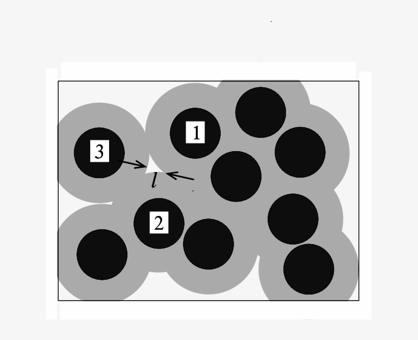 Exclusion Zones And The Adsorbed Disks (dark) Are Also, transparent png download