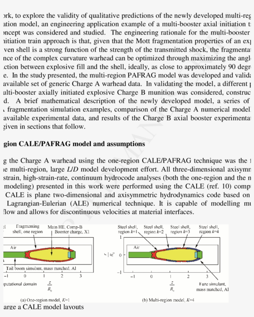 Above Shows A Layout Of A One-region Cale Model For, transparent png download