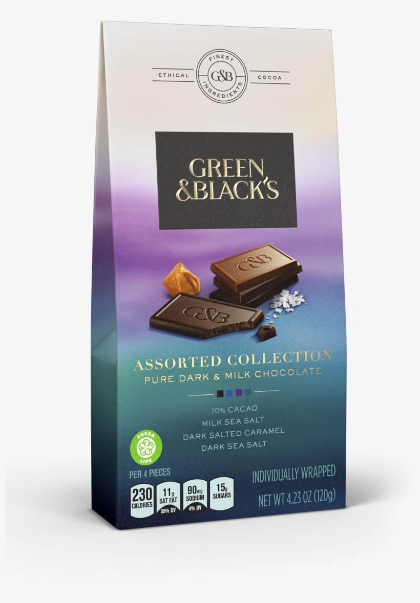 Green And Black's Assorted Collection Pure Milk And, transparent png download