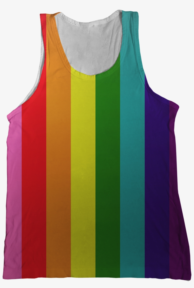 Pride Flag Tank Top, transparent png download