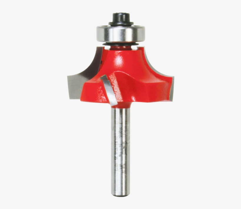 Freud 3/8" Rad X 1/4 Shank Router Bit, transparent png download