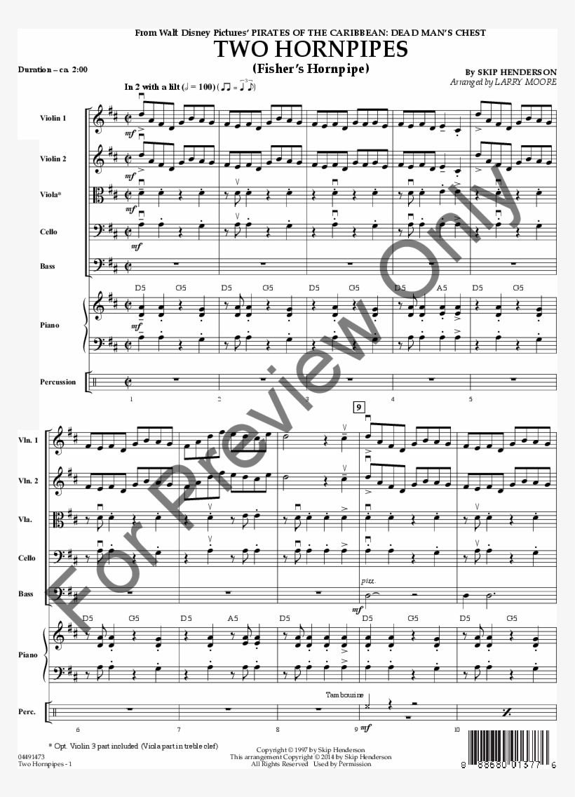 Two Hornpipes Thumbnail Two Hornpipes Thumbnail, transparent png download