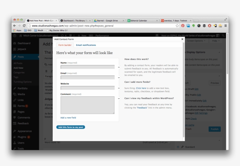 Best Wordpress Contact Form, transparent png download