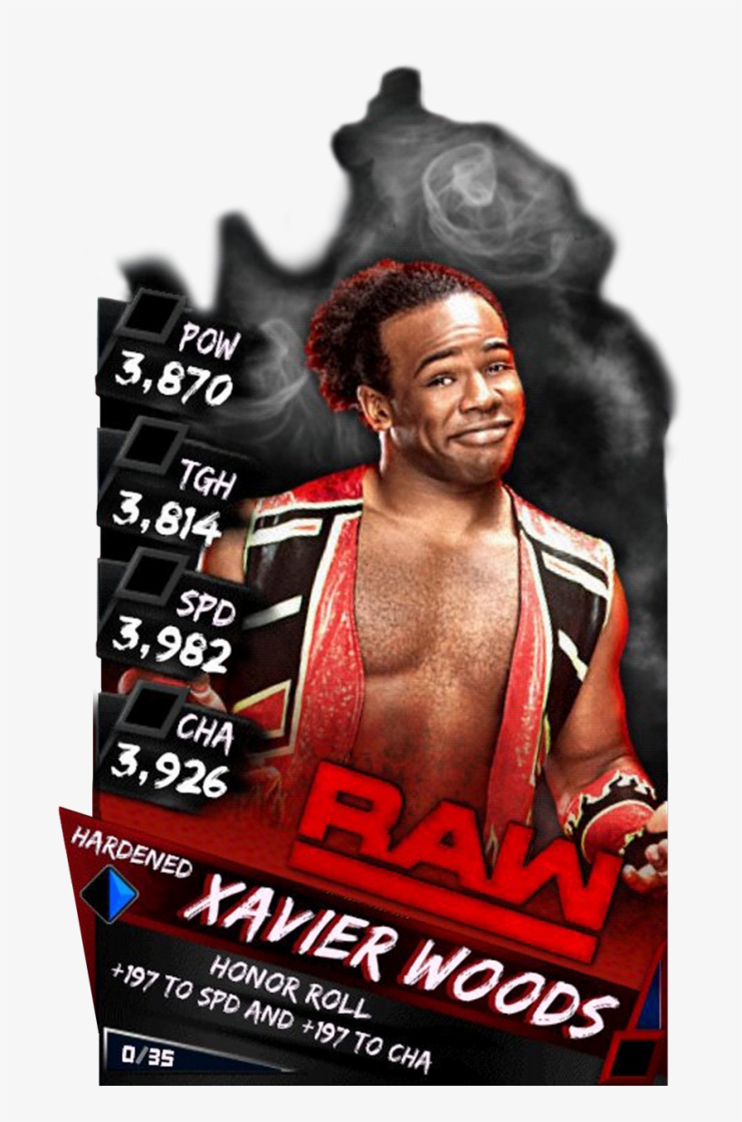 Supercard Xavierwoods S3 Ultimate Raw 9699 Supercard, transparent png download