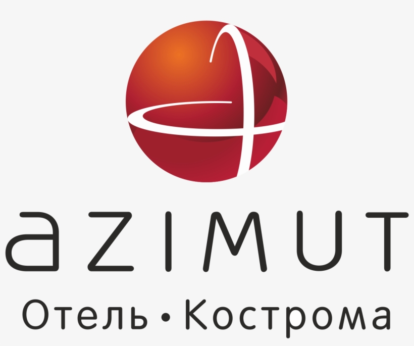 Azimut Hotel Kostroma Rus Logo Vert, transparent png download