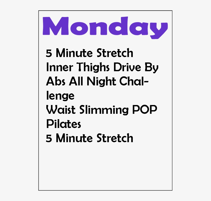 Healthandfitness Fitblr Eleanor Calder Workout Plan, transparent png download