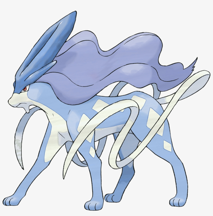 245 Suicune Shiny, transparent png download