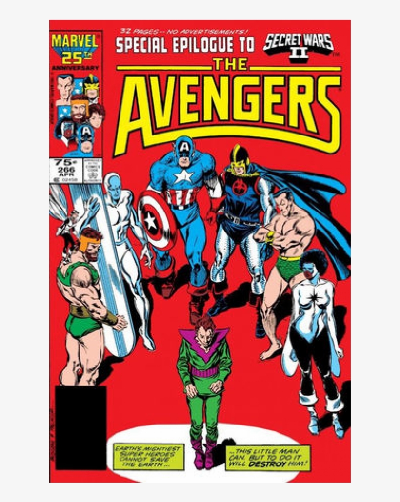 Купете Comics 1986-04 The Avengers, transparent png download