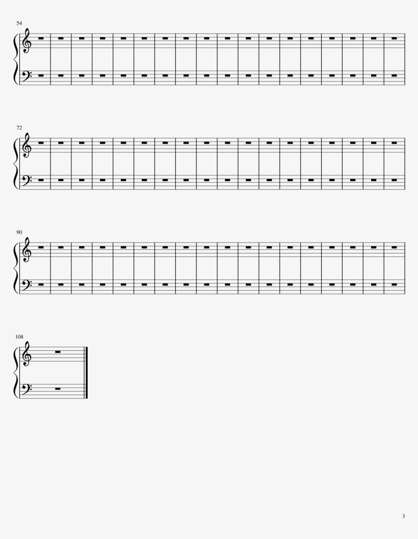 Piano Arrangement Sheet Music Composed By Supercell, transparent png download