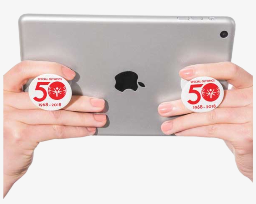 Special Olympics 50th Anniversary Pop Socket Phone, transparent png download