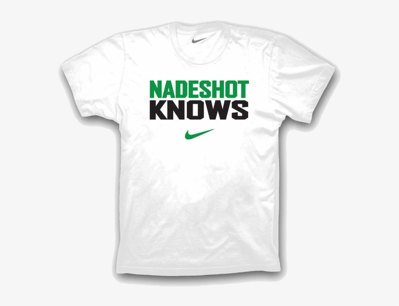 Nadeshot Knows Nike Tee In White 100% Cotton, Regular, transparent png download