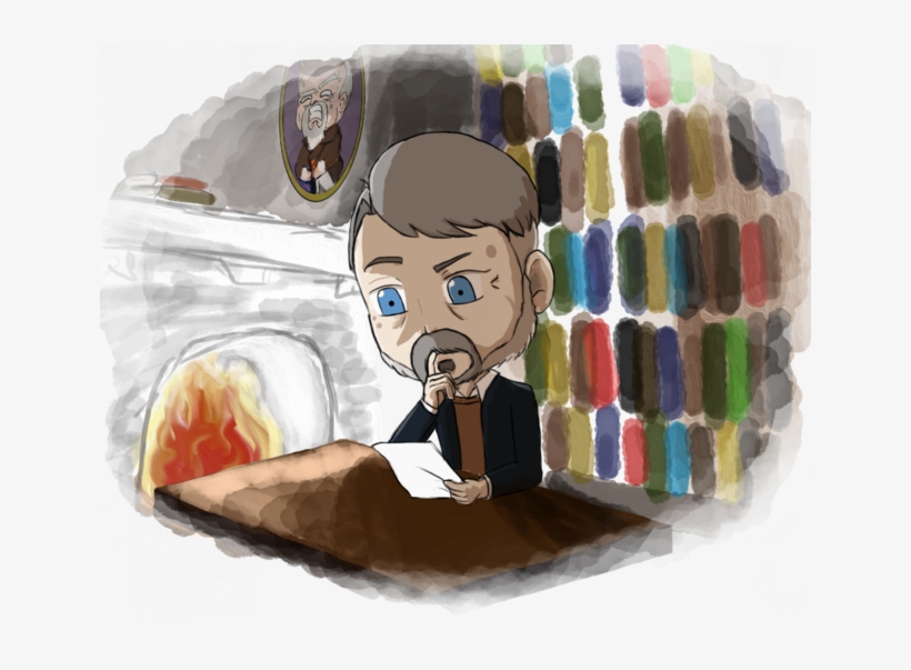 I've Been In A Pensive Sort Of Mood As Of Late - Painting, transparent png download