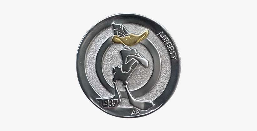 Hobo Nickel Engraved With Daffy Duck, A Famous Looney - Hobo Nickel, transparent png download