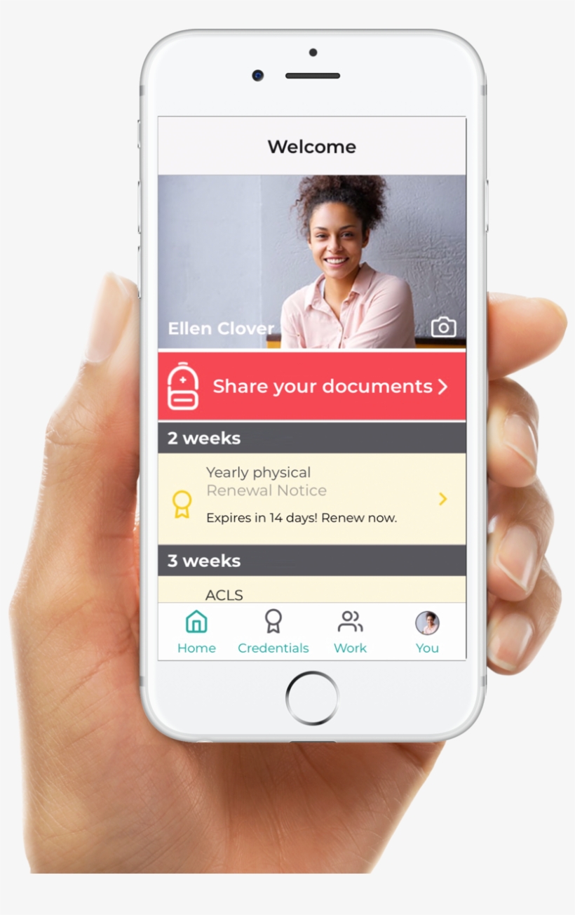 Welcome Hand - Fb Live On Phone, transparent png download