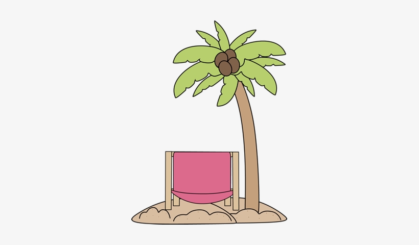 Clip Art Free Library Clipart Palm Trees Beach - Beach Palm Trees Clipart, transparent png download
