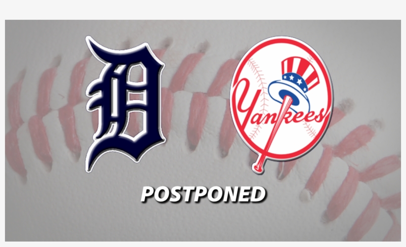 Tigers-yankees Rained Out - Logos And Uniforms Of The New York Yankees, transparent png download