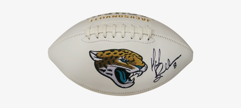Blake Bortles Autographed Jaguars Logo Football - Psa/dna, transparent png download