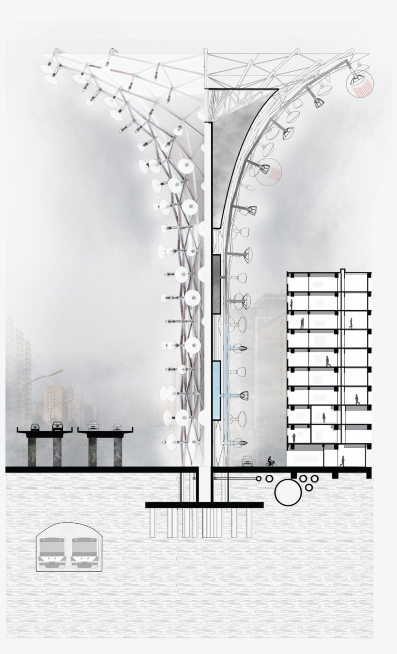 It Collects The Particulate Matter Filtered From Each - Arch, transparent png download