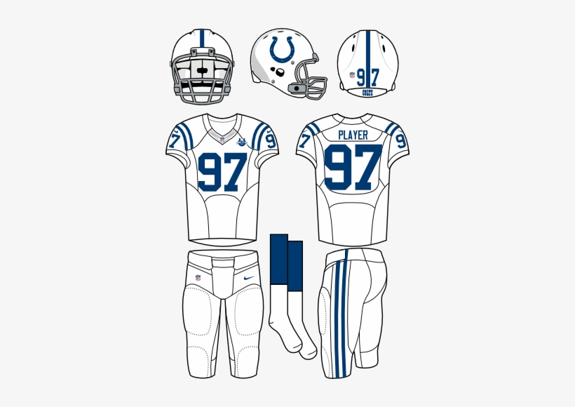 Indianapolis Colts Uniform - New York Jets Home Uniform, transparent png download