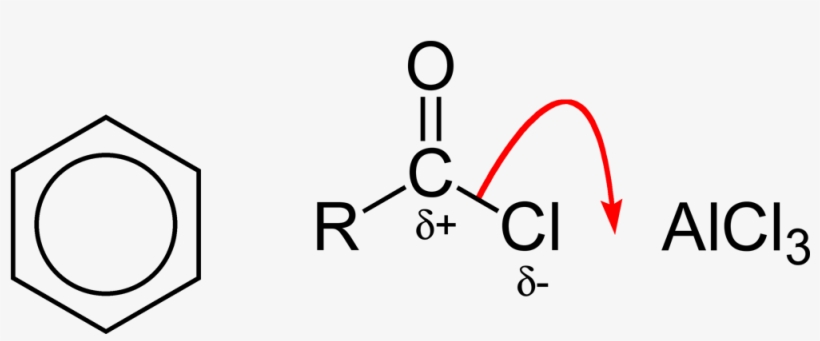 Friedel Crafts Acylation Step 1 - Friedel Crafts Acylation, transparent png download