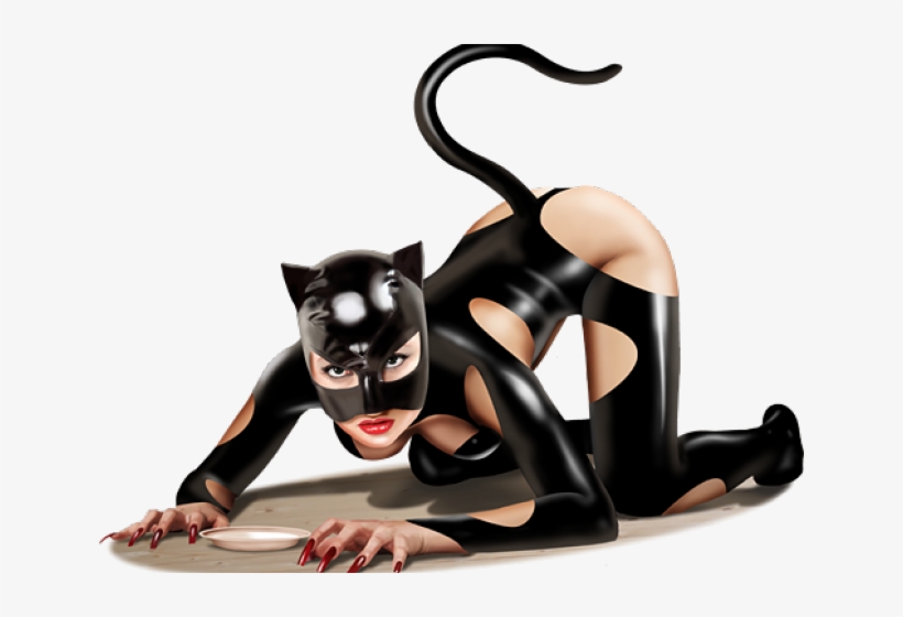 Publicat De Eu Ciresica La - Cat Woman Png, transparent png download