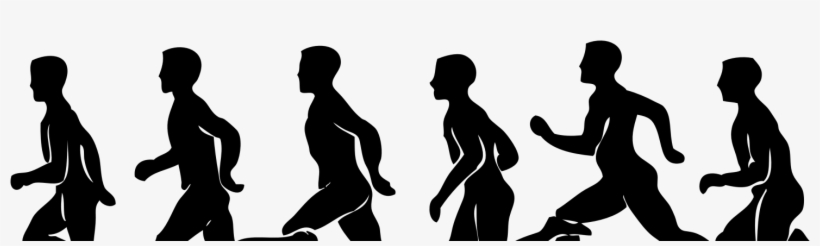 Black And White Library Amazing Silhouette Png Free - Running Png, transparent png download