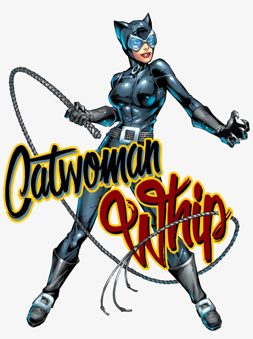 Catwoman Clipart Whip - Six Flags Texas Dc Universe, transparent png download