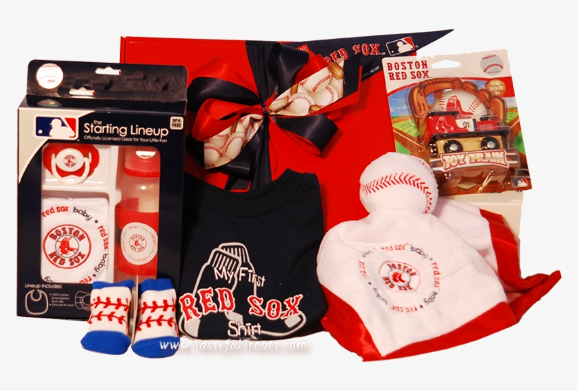 Boston Red Sox Baby Gift Basket - Gift, transparent png download