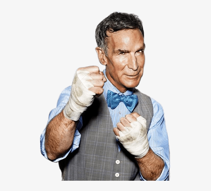 Bill Nye Boxing Moves - Popular Science Covers 2014, transparent png download