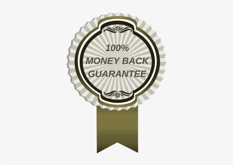 100% Moneyback Guarantee, transparent png download