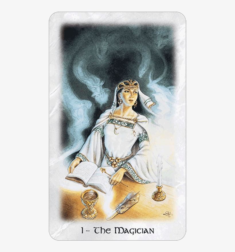 Main Menu Knight Of Pentacles Death The Magician - Celtic Dragon Tarot Book, transparent png download
