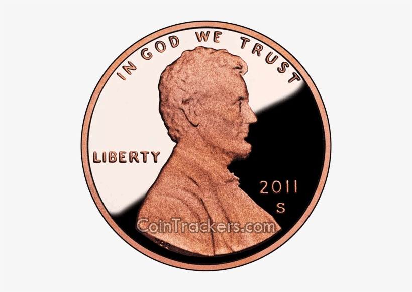 Lincoln Values To Cointrackers - Lincoln Penny, transparent png download