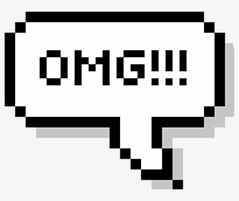 Pixel Balloon Omg Meu - Bts Mic Mic Bungee, transparent png download